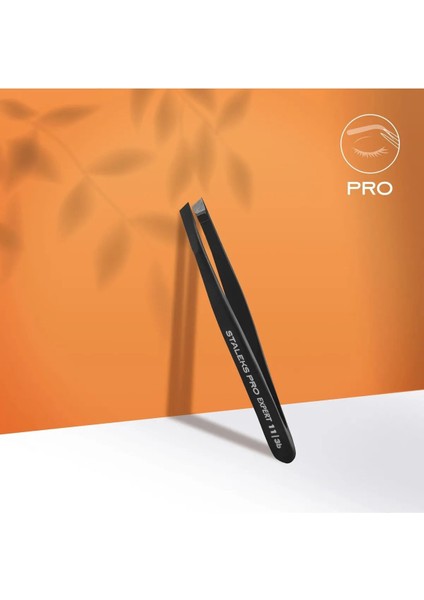 Expert 11 Type 3b Kaş Cımbızı (Geniş Yamuk Kenarlar), Siyah