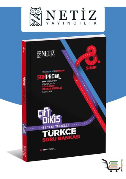 Netiz Çift Dikiş 8. Sınıf Türkçe Soru Bankası