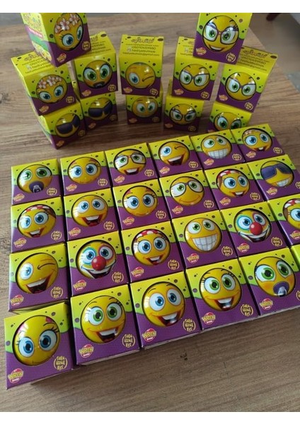 Çimoji 24'lü Ayrı Kutularda Tektek Kutulu Çim Adam Çimadam modelleri