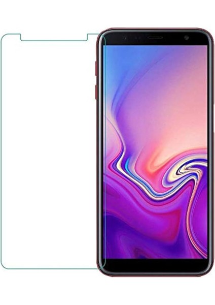 Samsung Galaxy J6 Plus Ekran Koruyucu Cam Tam Uyumlu Temperli Cam Kırılmaz Cam