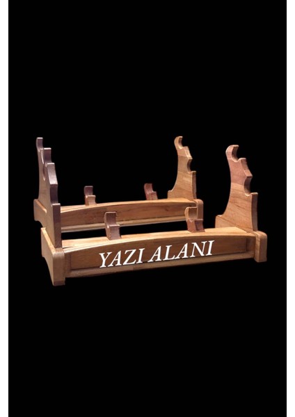 Isme Özel Bokken – Jo – Tanto Standı | Kayın Masif Ahşap | Doğal Yağlı Işçilik fırsatları