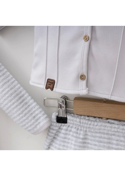 2002 Mnz Marka Nervüllü Yeni Doğan Hastane Çıkışı Unisex 8'li Set