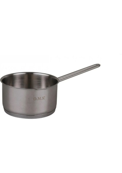 Tek Saplı Büyük Boy 3lü Kapaksız Dökme Ağızlı Sütlük Sos Tava Seti 18-20-22CM
