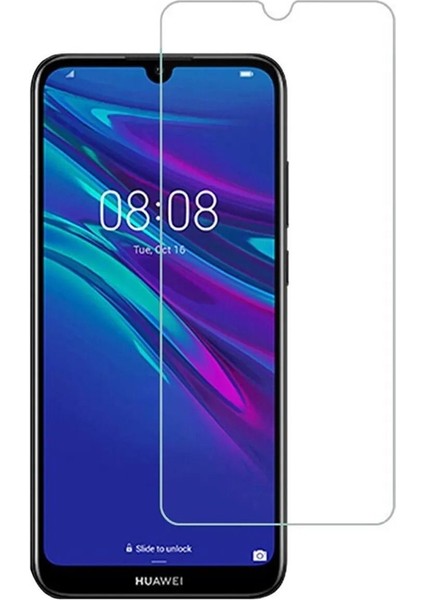 Huawei Y6 2019 Ekran Koruyucu Cam Tam Uyumlu Temperli Cam Kırılmaz Cam