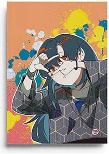 Manga Look Çizgili Defter