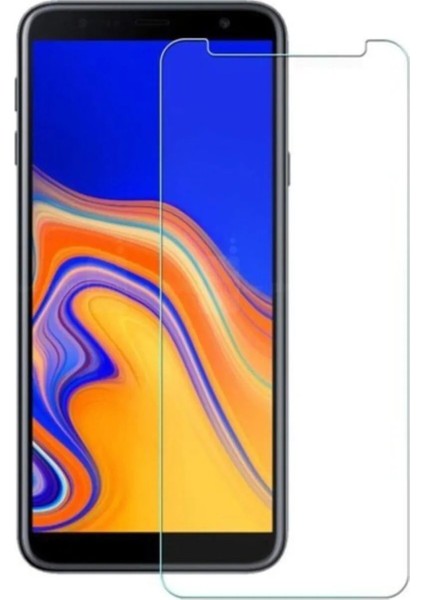 Samsung J4 Plus Ekran Koruyucu Uyumlu Tam Uyumlu Temperli Cam Ekran Koruyucu Kırılmaz Cam