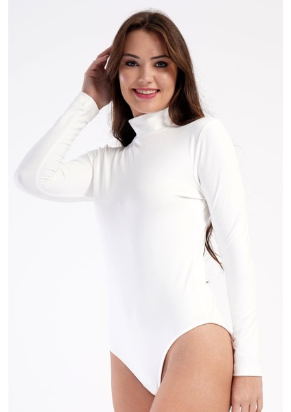 Kadın Yakalı Çıtçıtlı Termal Body 405155 / 409004 Ekru fiyatları
