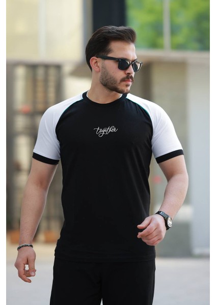 20/1 Together Nakışlı Arabiye Parçalı Tshirt