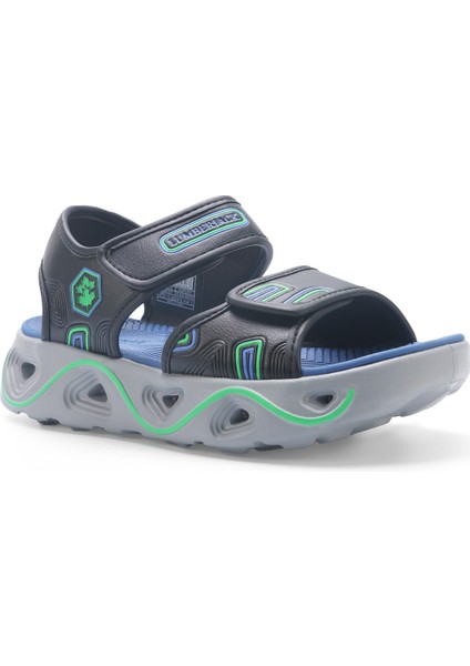 Guapo 5fx Siyah Erkek Çocuk Sandalet