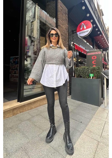 Likralı Sıknny Jean Soluk Siyah
