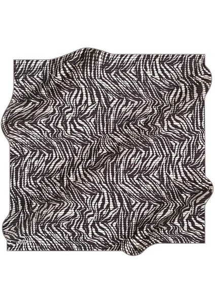 Sura İpek Eşarp 8573701 - 371 47478 Siyah Karışık Desen