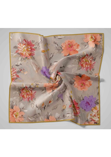 Tivil Ipek Eşarp 11467-35 Vizon Karışık Desen fırsatları