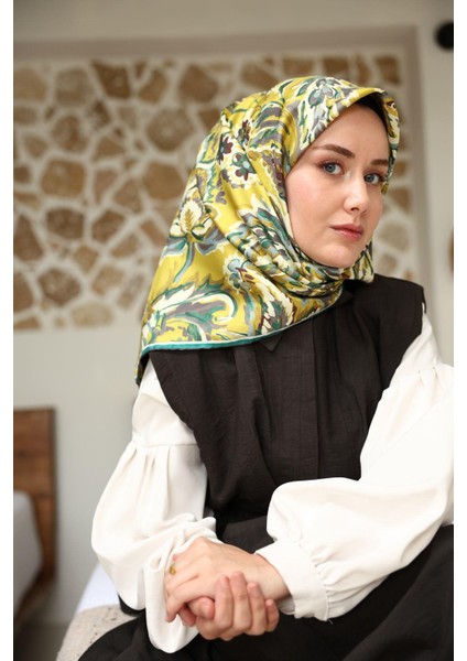 Tivil Ipek Eşarp 11469-06 Benetton Karışık Desen modelleri
