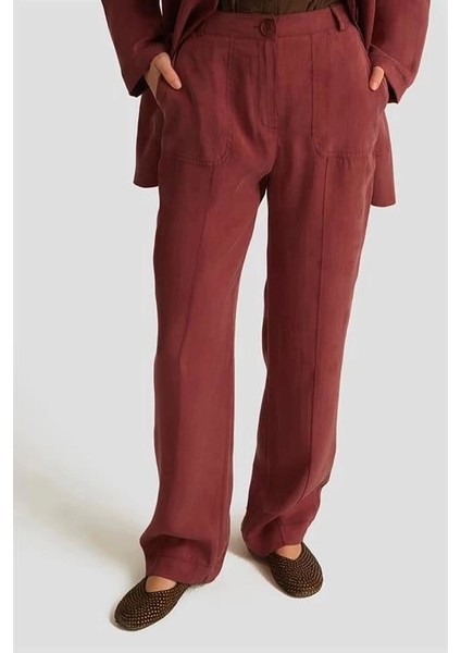 Pantolon 25YD4246-2 Bordo fırsatları