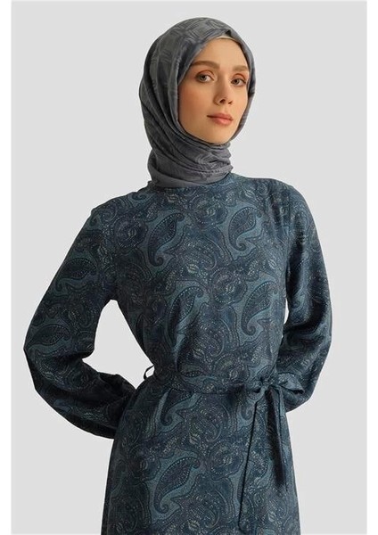 Trend Elbise 25YT906 Lacivert