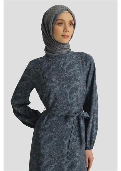 Trend Elbise 25YT906 Lacivert