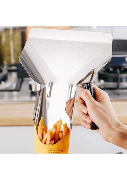 Patates Kızartması Dökme Aleti Patates Küreği Sunum Aleti
