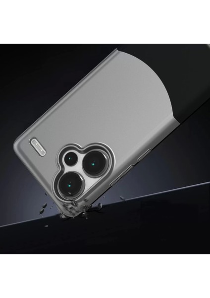 Xiaomi Redmi Note 13 Pro Plus 5g Kılıf Magsafe Şarj Kartlıklı Mıknatıslı Duble 1.7mm Kapak Kart Bölmeli Lacivert Siyah Gri Renkleriyle indirimleri