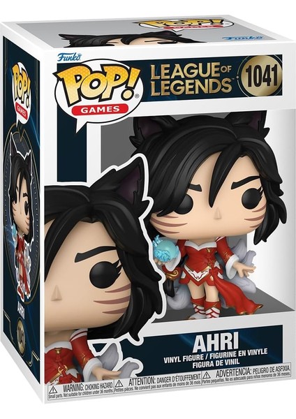 Pop! League Of Legends: Ahri Figürü, 9,5 cm Vinil Koleksiyon Oyuncağı