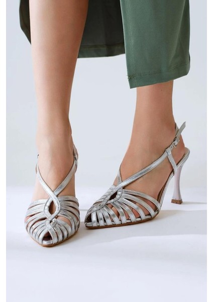 Mnrs 03127 9 cm Topuklu Kadın Stiletto Abiye Ayakkabı fiyatları
