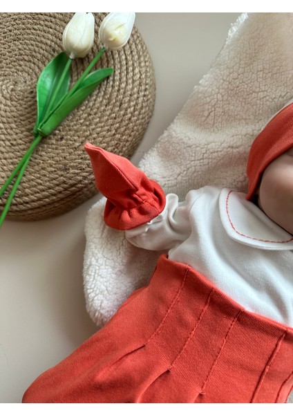 Kiremit Hastane Çıkışı Set (Body, Pantolon, Bere, Eldiven) fiyatları