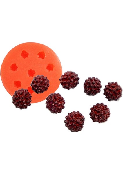 Ahududu Silikon Mum Kalıbı