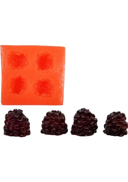 Böğürtlen Silikon Mum Kalıbı M-70