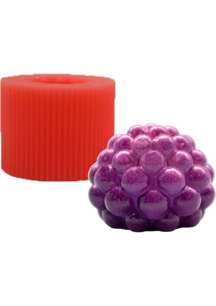 Yuvarlak Bubble Silikon Mum Kalıbı 5 x 5 cm modelleri