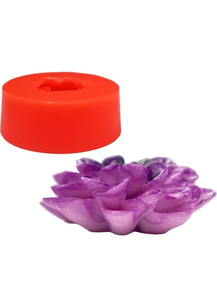 Açmış Zambak Silikon Mum Kalıbı 3 x 7 cm modelleri