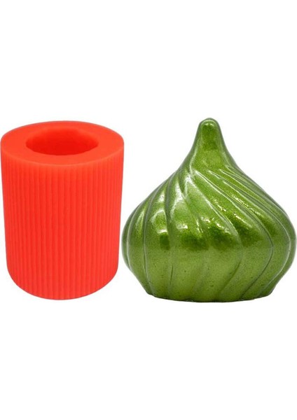 Twist Silikon Mum Kalıbı 6.5 x 6.5 cm