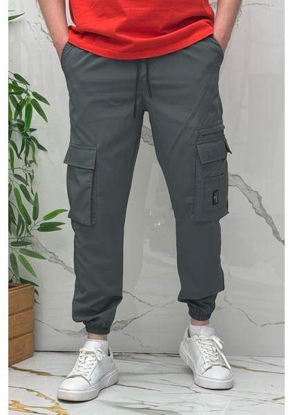 Full Likralı Rahat Erkek Kargo Cepli Pantolon (Dar Kalıp) modelleri
