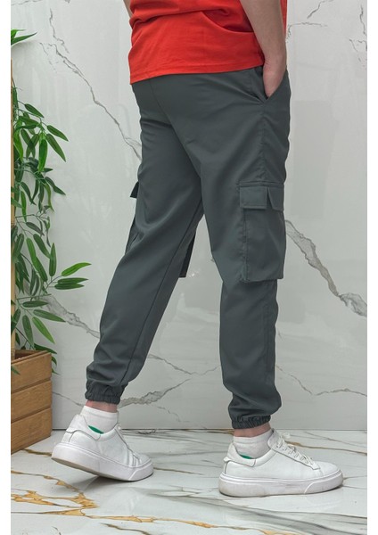 Full Likralı Rahat Erkek Kargo Cepli Pantolon (Dar Kalıp) indirimleri
