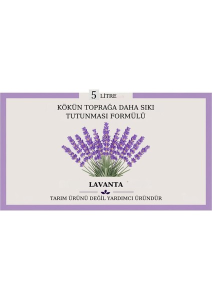 Doğal Kökün Toprağa Daha Sıkı Tutunması Formülü(Lavanta) fiyatları