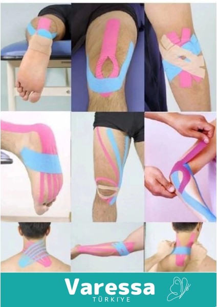 Hızlı Etkili Büyük Boy Kas Bel Bacak Kol Boyun Sırt Omuz Karın Kalça Isı Bandı 5cm x 5m fırsatları