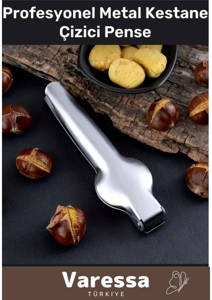 Premium Seri Profesyonel Kaymaz Sağlı Ergonomik Paslanmaz Çelik Metal Kestane Çizici Pense