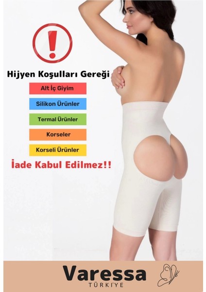 Yeni Sezon Kaymaz Vücut Şekillendir Toparlayıcı Çıtçıtlı Agraflı Yüksek Bel Slip Korse fırsatları