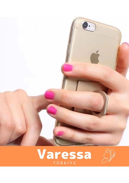 Yeni Üretim 360 Derece Parmak Ucunda Dönen Cep Telefonu Tutucu Soket Yuvarlak Standı Selfie Yüzük modelleri