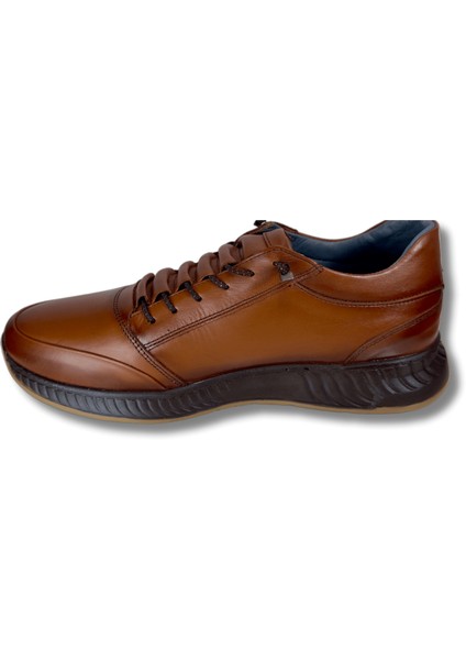Kahverengi Hakiki Deri Günlük Spor Ayakkabı (Ks6) 44 fiyatları