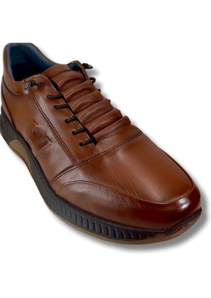 Kahverengi Hakiki Deri Günlük Spor Ayakkabı (Ks6) 44 fırsatları