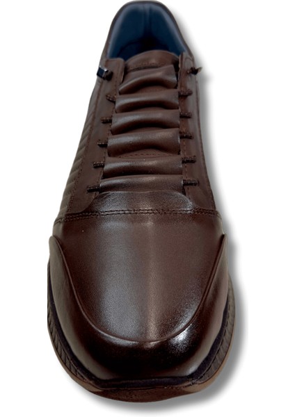 Kahverengi Hakiki Deri Günlük Spor Ayakkabı (Ks4) 44 modelleri