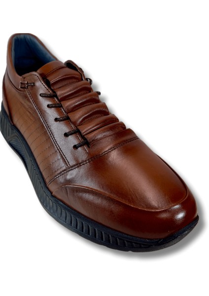 Kahverengi Hakiki Deri Günlük Spor Ayakkabı (Ks8) 42 fırsatları