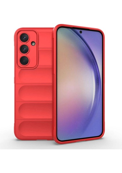 Samsung Galaxy A35 Kılıf Esnek Tpu Oyuklu Arka Yüzey Tasarımlı Etnik Silikon Kapak fiyatları