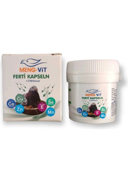Ferti Kapseln E Vitamin Takviyesi 20 Adet