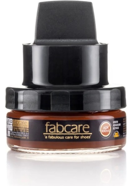 Krem Ayakkabı Boyası 50 ml Açık Kahve