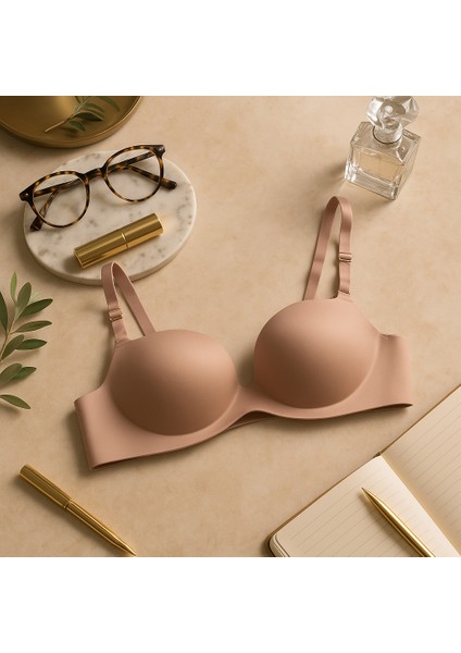 Lazer Kesim Polyamide Spandex Kumaş F.k Lingerie Double Push-Up Özel Üretim Sütyen