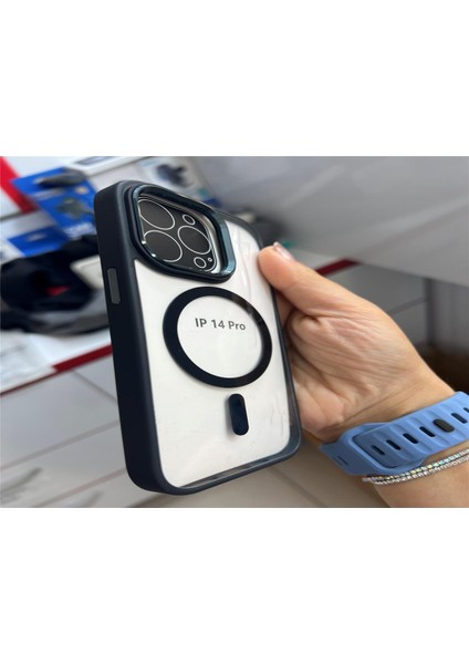IP14PRO Magsafeli Kamerası Yüksek Silikon