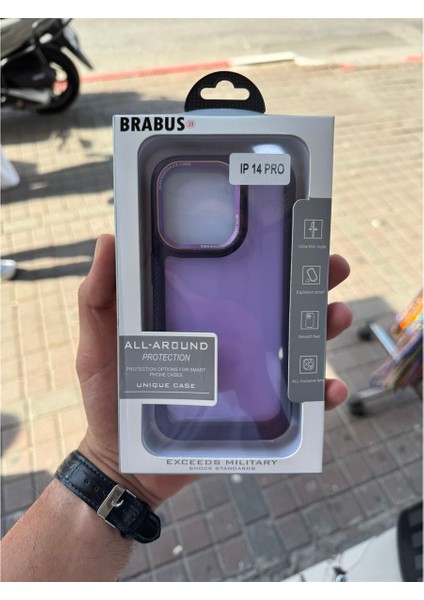 IP14PRO Karbon Kenarlı Silikon
