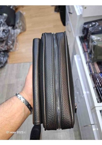 West Polo Telefon Bölmeli Deri El Çantası