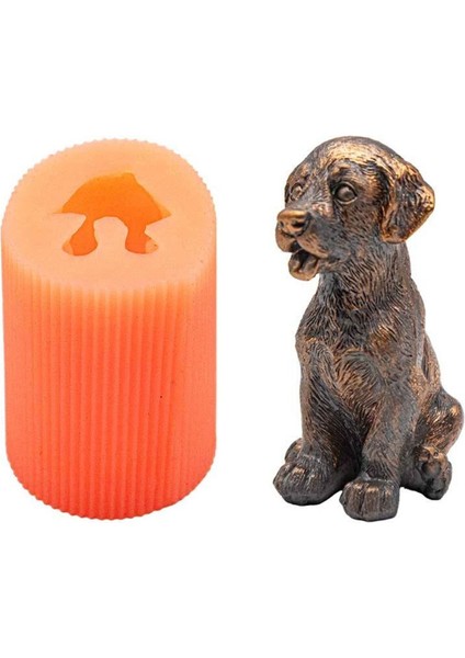 Köpek Silikon Mum Kalıbı 9.5 x 5 x 5 cm modelleri