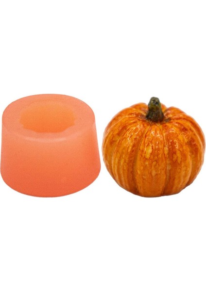 Küçük Kabak Silikon Mum Kalıbı M-255